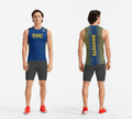 Downingtown West XC and T&F - Achieve Compression Sleeveless Men's (TFMT294)