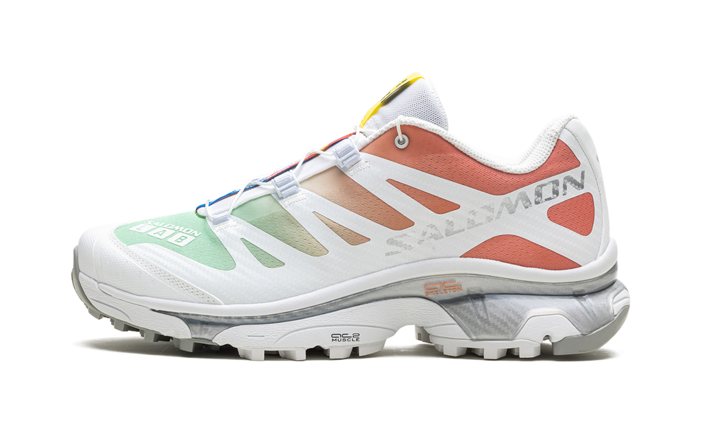 Salomon XT-4 OG Shoes "Green Ash Coral" L47299900