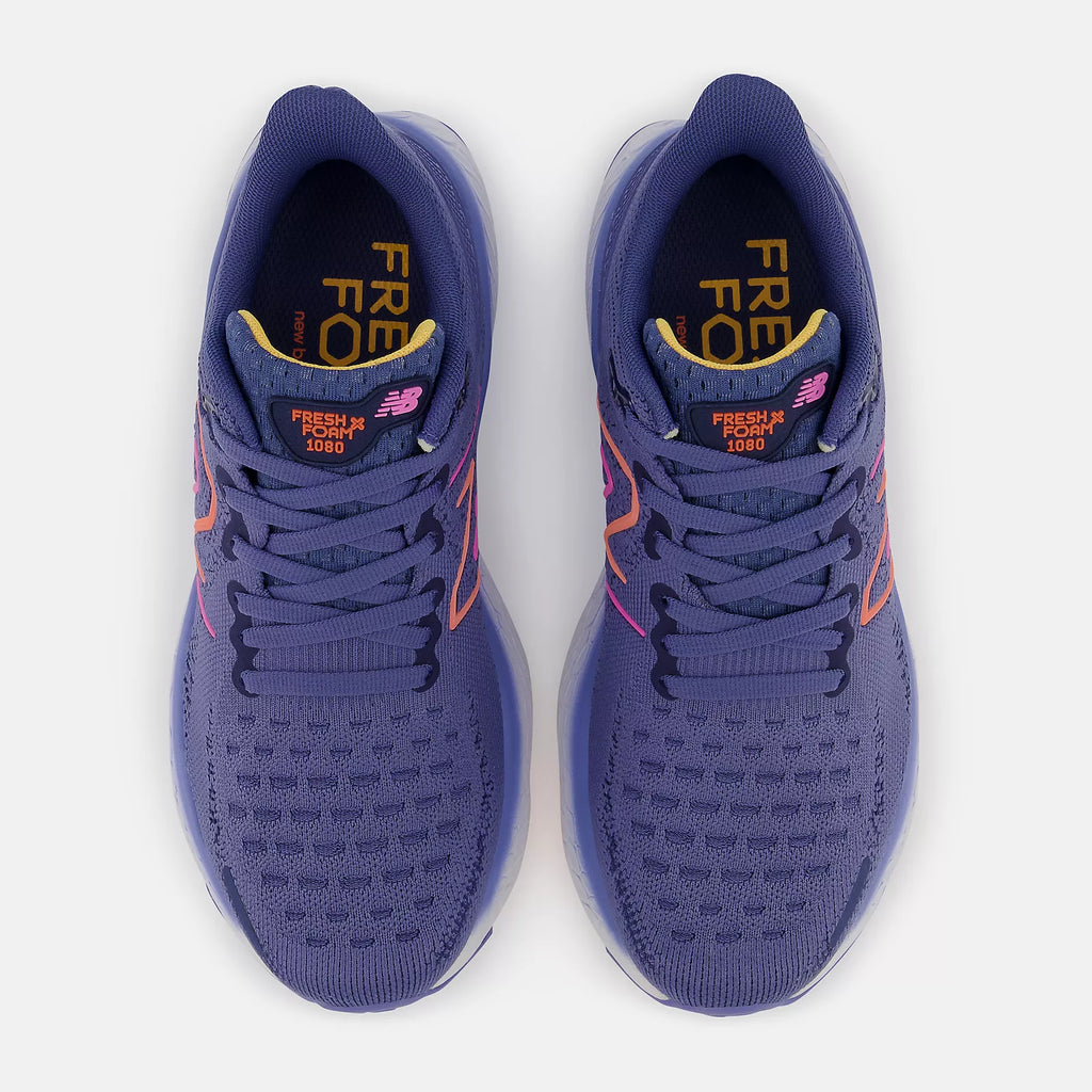 New Balance Womens X1080v12 Wide- Night Sky/Orange/Pink (W1080L12)