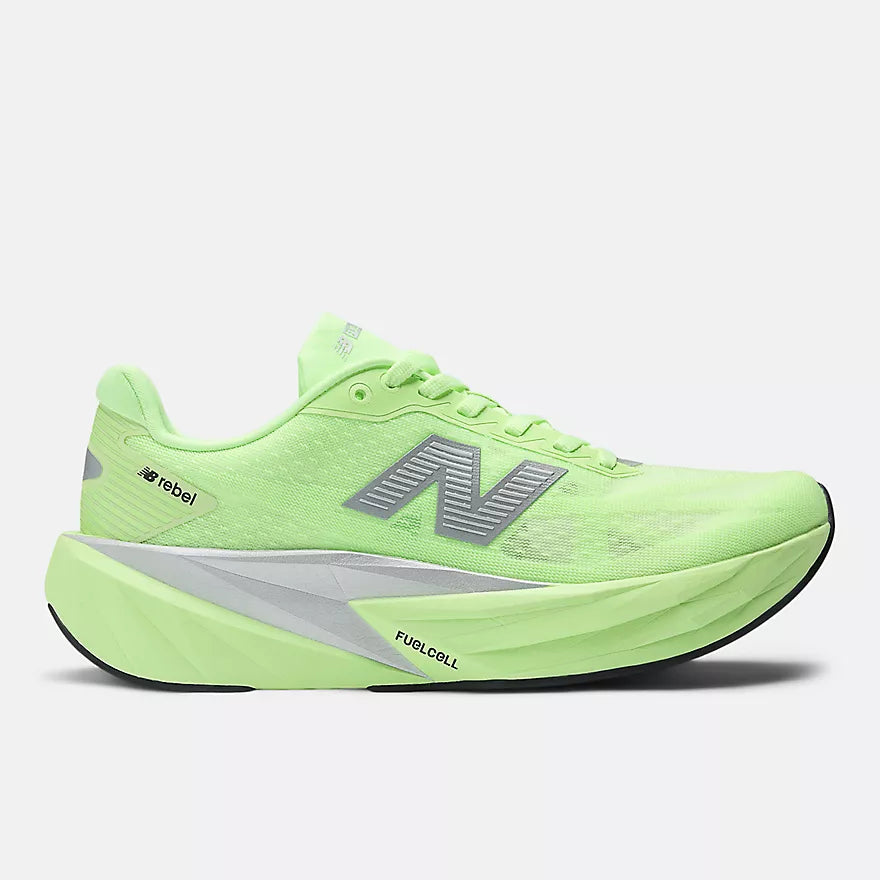 Womens New Balance Rebel V5 - LAB GREEN