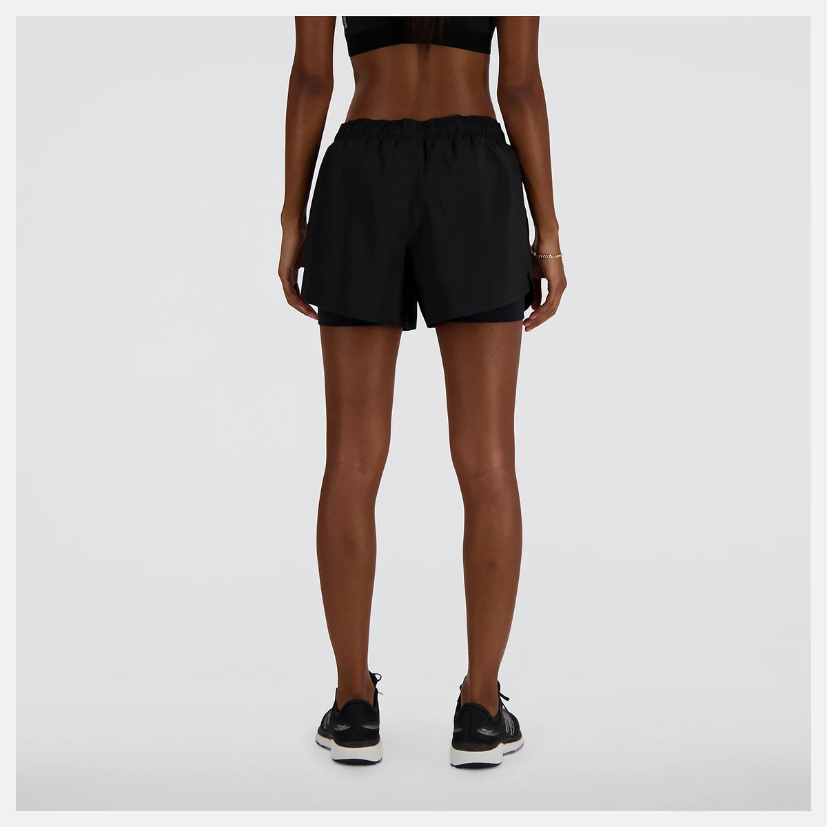 New Balance Sport Essentials 2-in-1 Short 3 - Black - WOMEN (WS41225)