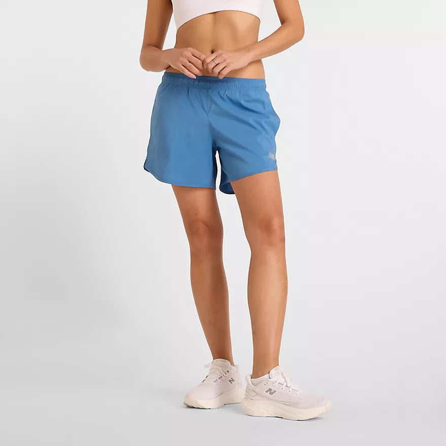 New Balance Sport Essentials Short 5" - Sea Stone - WOMEN (WS41228)